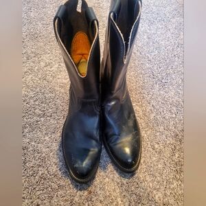 BILTRITE Mens Black western boots size 10.5D